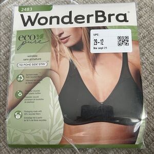 🔥🆕🔥Wonderbra Eco Pure Wireless Bra in Black